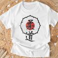 Judo Judoka Kodokan Combat Sports Martial Arts Japan Kanji Maglietta Regalos para ancianos