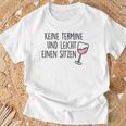 Keine Aermin Und Leicht Einen Sitz No Appointment And Easy Sitting German Lang T-Shirt Geschenke für alte Männer