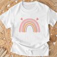 Kinder Ich Bin 6 Jahre Girl's Birthday 6Th Boho Rainbow T-Shirt Geschenke für alte Männer