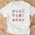 Lindos Signos Del Zodiaco Chino Manga Larga Camiseta unisex Regalos para ancianos