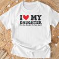 I Love My Daughter Yes She Bought Me This T-Shirt Gifts for Old Men I Love My Daughter Yes She Bought Me This T-Shirt Gifts for Old Men