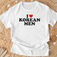 I Love Korean Men Maglietta Regalos para ancianos
