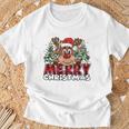 Lustiges Rentier Xmas Männer Frauen Familie Merry Christmas T-Shirt Geschenke für alte Männer