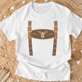 Mei Lederhosn Is In Da Wäsch Lederhosen Replacement Lederhosen T-Shirt Geschenke für alte Männer