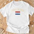 Netherlands Nederland Nederlandselag Netherlands Flag Orange Orange T-Shirt Geschenke für alte Männer