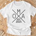 Omi 2025 Bald Oma 2025 Grandma Est 2025 T-Shirt Geschenke für alte Männer