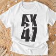 Original Ak47 Kalashnikov Ak-47 Gun Soviet Rifle T-Shirt Geschenke für alte Männer