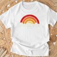Polaris Montana Mtintage 70S Diseño Retro Arco Iris Camiseta unisex Regalos para ancianos