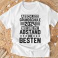 Primary School Graduation 2024 Mit Abstand Die Besten Children's Gray T-Shirt Geschenke für alte Männer