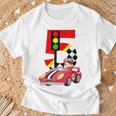 Race Car Per 5° Compleanno 5 Anni Maglietta Regalos para ancianos