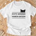 Real Have Cats T-Shirt Geschenke für alte Männer