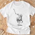Recreacional Equitación Caballo Polo Equitación Caballo Caballo Camiseta unisex Regalos para ancianos