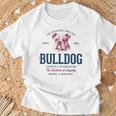 Retro Styleintage English Bulldog T-Shirt Geschenke für alte Männer