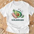 Schlavocado Official Sleep Pyjamas Sleep Avocado T-Shirt Geschenke für alte Männer