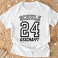 School Graduation Realschule Hauptschule 2024 T-Shirt Geschenke für alte Männer