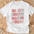 In My Second Grade Era Cute Groovy 2Nd Grade Back To School T-Shirt Gifts for Old Men