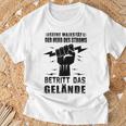 Seine Majestät Der Lord Des Stroms Betritt Das Gelänen Seine Majestät Der L S T-Shirt Geschenke für alte Männer