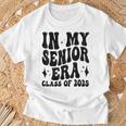 In My Senior Era Class Of 2025 Graduate Senior 2025 T-Shirt Gifts for Old Men