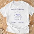 I Have Stability Ability To Stab Meme Maglietta Regalos para ancianos