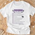Checklist Gifts, Bachelor Party Shirts, Stag Party Shirts, Checklist Shirts
