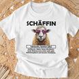 Supervisor Chefin Schäffin Gray T-Shirt Geschenke für alte Männer