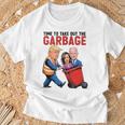 Time To Take Out Garbage Trump Garbage Trash Truck T-Shirt Gifts for Old Men