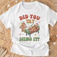 Did You Try Icing It Nurse Christmas Physical Therapist T-Shirt Gifts for Old Men