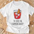 Tuoo Fa L'americano X Americano Cocktail Fan Jga Fun Maglietta Regalos para ancianos