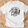 Vacaciones Deerano En Bali Waves En Indonesia Camiseta unisex Regalos para ancianos