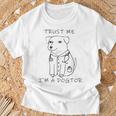 Vertrau Mir Ich Bin Ein Dogtor T-Shirt Geschenke für alte Männer