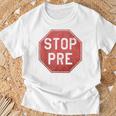 Vintage Stop Pre Maratona Running Legend Runner Maglietta Regalos para ancianos