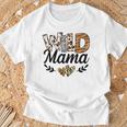 Wild Mama Birthday Family Mom Safari Zoo Jungle Animals T-Shirt Gifts for Old Men