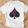 Women's Queen Of Spades Hot Wife Swinger T-Shirt Geschenke für alte Männer