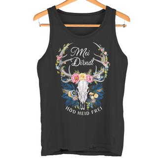 Replacement Dirndl Mei Dirndl Hod Heid Frei Oktoberfest Tank Top - Seseable