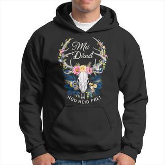 Replacement Dirndl Mei Dirndl Hod Heid Frei Oktoberfest Kapuzenpullover - Seseable