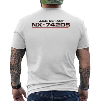 Usa Trotzig Nx-74205 Gray T-Shirt mit Rückendruck - Geschenkecke