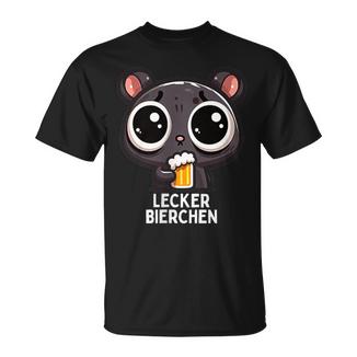 Lecker Bierchen Sad Hamster Meme T-Shirt - Seseable