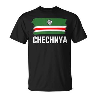 Tschetschenien Tschetschene Tschetschenen Chechnya T-Shirt - Seseable