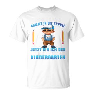Children's Mein Bruder Kommt In Die Schule Boss Im Kindergarten T-Shirt - Seseable