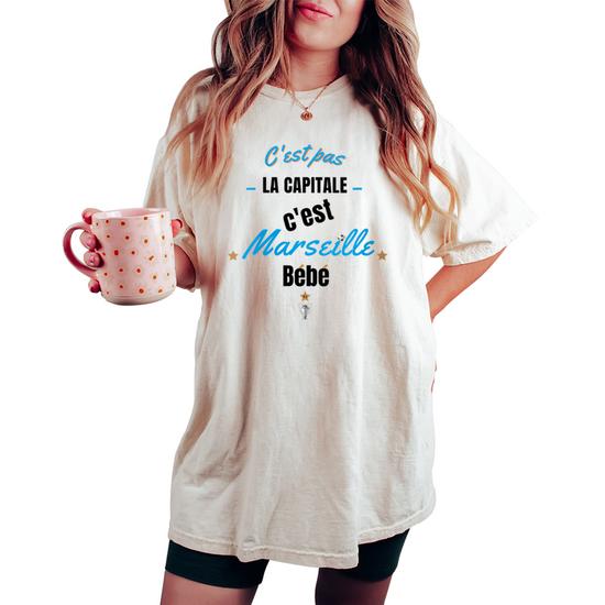 C’est Marseille Bébé - Débardeur Supporter OM Cadeau Marseillais Homme Femme Enfant