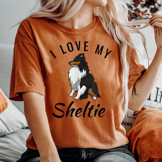 Sheltie tee shirts online