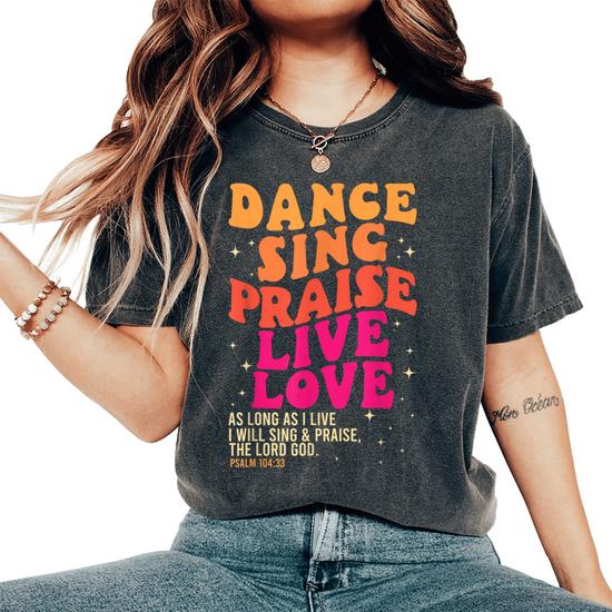 Live for Christ Christian Women T Shirt Live for Christ Christian Women T Shirt