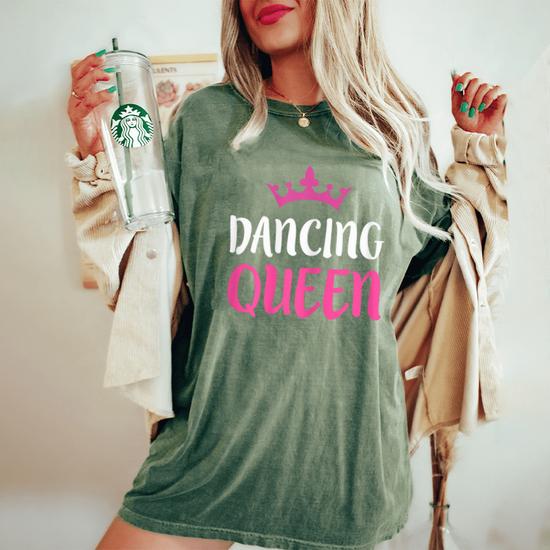 Dancing Queen Maglietta Per Amanti Della Danza T-shirt comoda oversize da donna