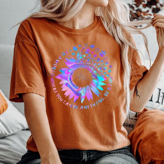 autism tie dye shirt