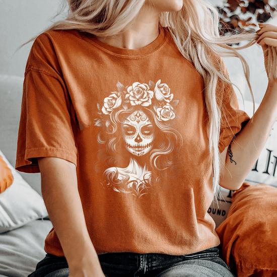 Skull top womens store