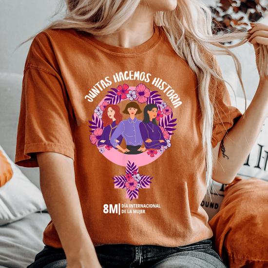 playera día de la mujer