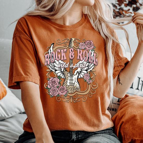 Womens vintage rock t shirts on sale