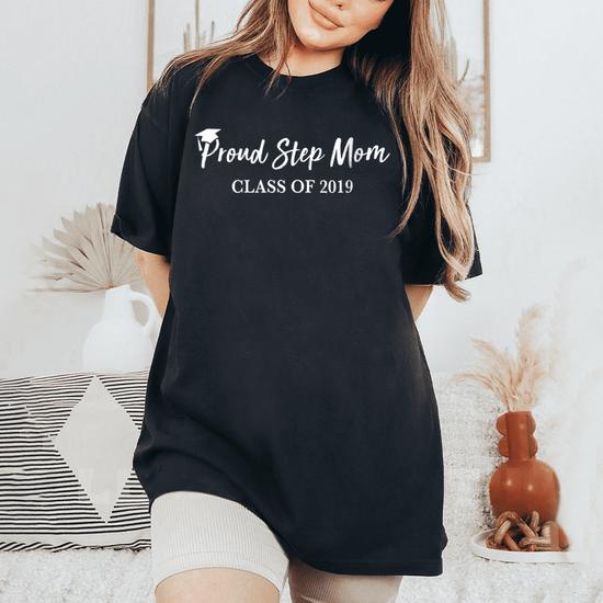 Womens Proud Stepmom Of 2019 Senior T-Shirt Womens Proud Stepmom Of 2019 Senior T-Shirt