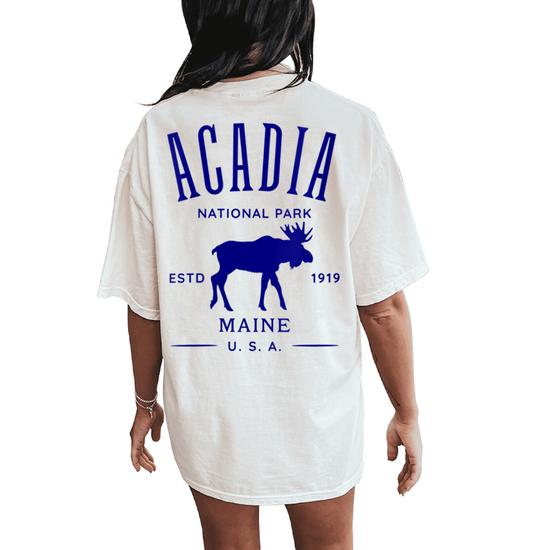 Acadia National Park Maine Souvenir T-Shirt Acadia National Park Maine Souvenir T-Shirt