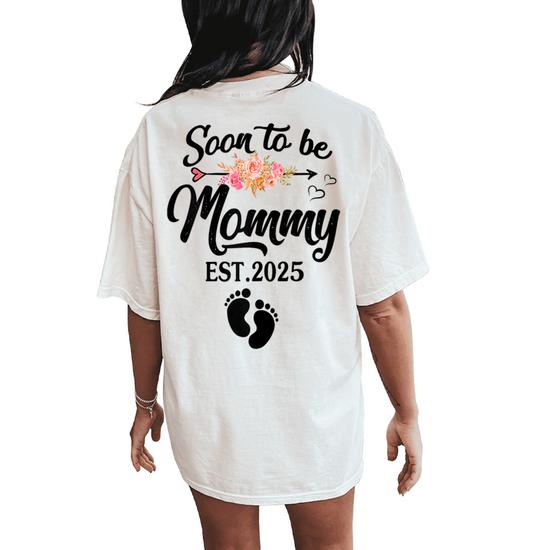 Womens Soon To Be Momma Est 2019 Shirt Pregnancy Announcement Gift